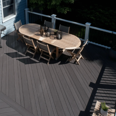 Chevron deck pattern example